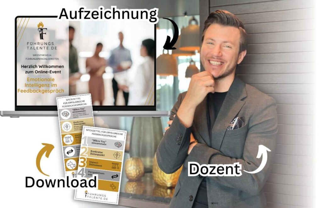 Kostenfreier Download 4 Schritte Anleitung für wirksame Feedbackgespräche inkl. Aufzeichnung